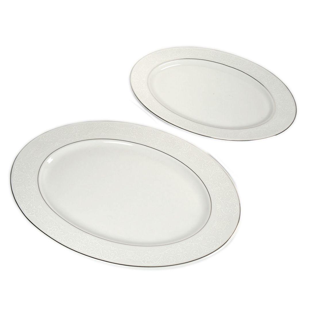 Набор овальных тарелок сервировочных 2 предмета фарфор Beatriche, Johann Seltmann