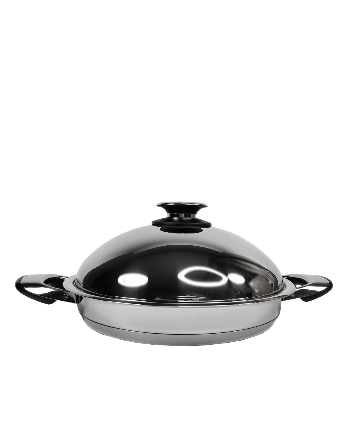 Сковорода-гриль Master Inox 28 см 2,3 л с купольной крышкой, нержавеющая сталь