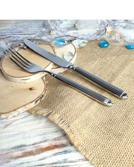 Набор вилок и ножей для закусок на 6 персон Ellade PintInox (Pinti1929)