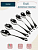 Десертные ложки SOLING Inoxpran 6 шт