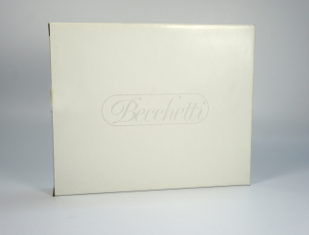 Сервировочное блюдo из нержавеющей стали квадратное Profili Becchetti 22х22 см